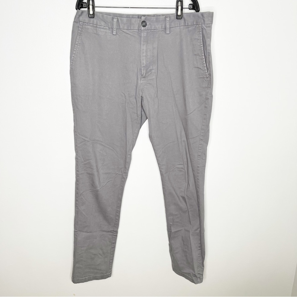 Old Navy Light Grey Khaki Ultra Slim Pants Size 36X34